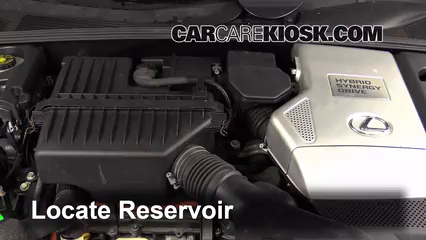 2006 Lexus RX400h 3.3L V6 Windshield Washer Fluid Add Fluid